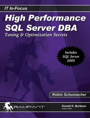 Book cover for High Performance SQL Server DBA