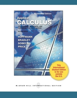 Book cover for Applied Calculus for Business, Economics, and the Social and Life Sciences, Expanded Edition