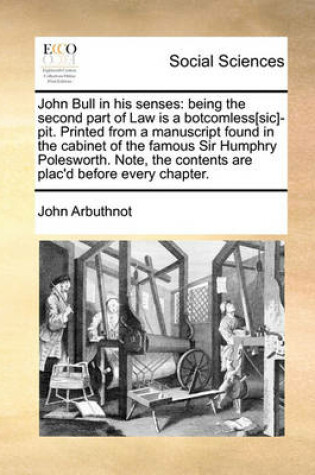 Cover of John Bull in His Senses