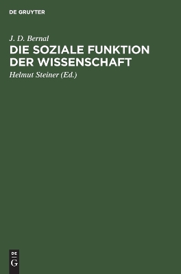 Book cover for Die Soziale Funktion Der Wissenschaft