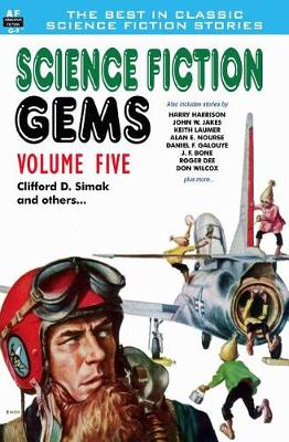 Book cover for Science Fiction Gems, Volume Five, Clifford D. Simak and Others