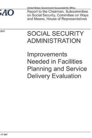 Cover of Social Security Administration