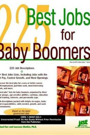 Cover of 225 Best Jobs for Baby Boomers