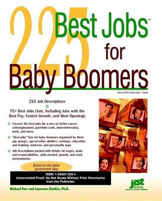 Book cover for 225 Best Jobs for Baby Boomers