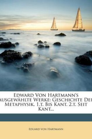 Cover of Edward Von Hartmann's Ausgewahlte Werke