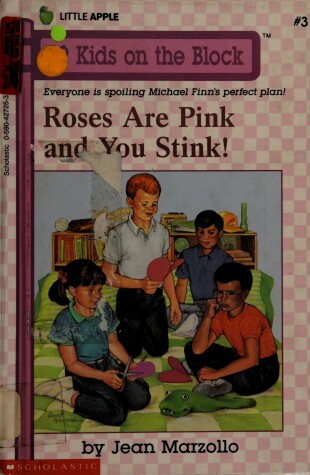 Book cover for Roses are Pink and You Stink]