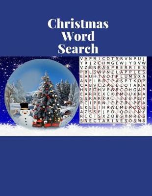 Book cover for Christmas Word Search Books