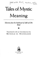 Cover of Tales of Mystic Meaning