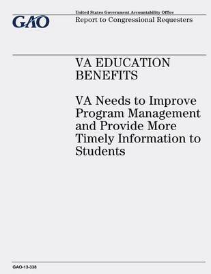 Book cover for VA Education Benefits