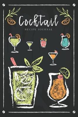 Book cover for Cocktail Recipe Journal