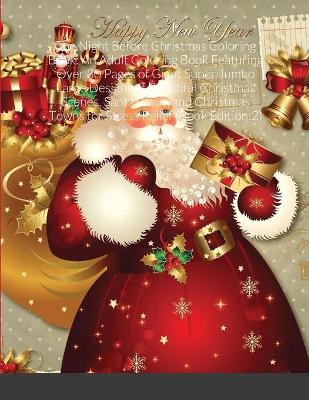 Book cover for The Night Before Christmas Coloring Book
