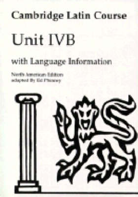 Cover of Cambridge Latin Course Unit 4B North American edition