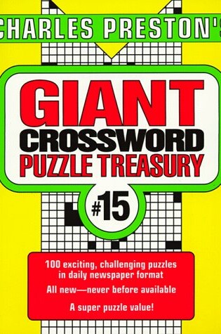 Cover of Giant Crossword Puzzle Treasur