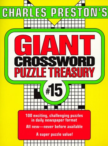 Book cover for Giant Crossword Puzzle Treasur