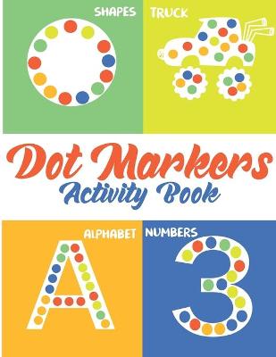 Book cover for dot markers activity book