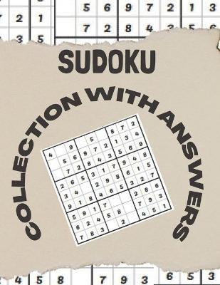 Book cover for sudoku collection with answers