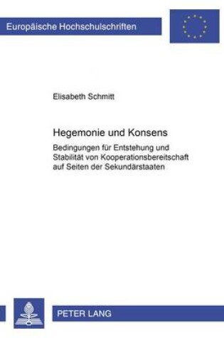 Cover of Hegemonie Und Konsens