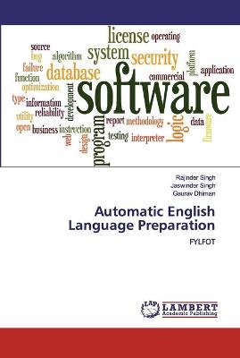 Book cover for Automatic English Language Preparation