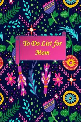 Book cover for To Do List for Mom