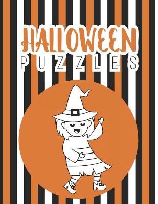 Book cover for Halloween Puzzles