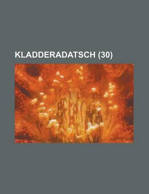 Book cover for Kladderadatsch (30 )