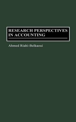 Book cover for Research Perspectives in Accounting