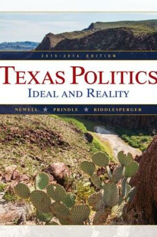 Cover of Texas Politics 2015-2016 (with MindTap Political Science, 1 term (6  months) Printed Access Card)