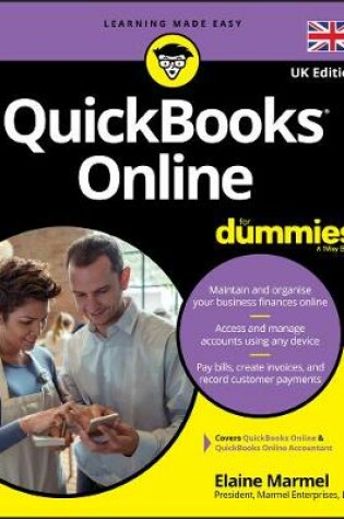 Cover of QuickBooks Online For Dummies (UK)