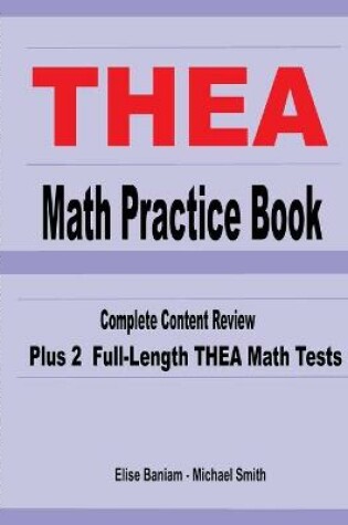 Cover of THEA Math Practice Book