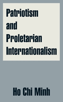 Book cover for Patriotism and Proletarian Internationalism