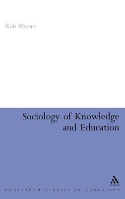 Cover of Sociology of Knowledge and Education