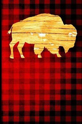 Book cover for Buffalo Plaid Bison Journal
