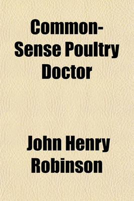 Book cover for Common-Sense Poultry Doctor