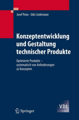 Book cover for Konzeptentwicklung Und Gestaltung Technischer Produkte