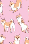 Book cover for Playful Shiba Inu - Dot Grid Journal