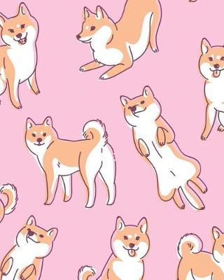 Cover of Playful Shiba Inu - Dot Grid Journal