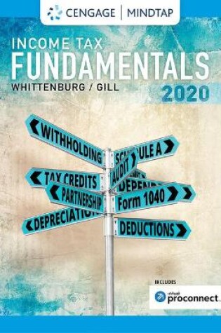 Cover of Cnowv2 for Whittenburg/Altus-Buller/Gill's Income Tax Fundamentals 2020, 2 Terms Printed Access Card