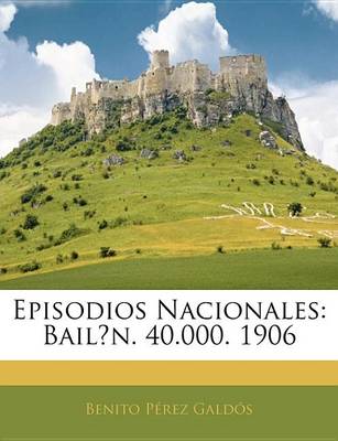 Book cover for Episodios Nacionales