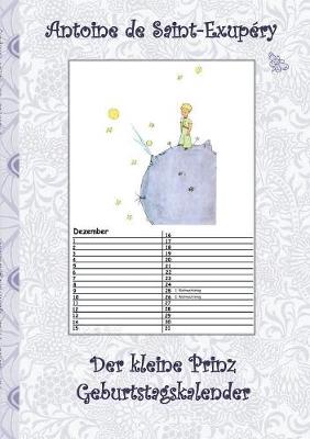Book cover for Der Kleine Prinz - Geburtstagskalender