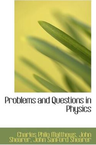 Cover of Problems and Questions in Physics