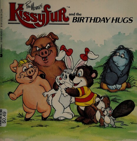 Book cover for Phil Mendez's Kissyfur and the Birthday Hugs