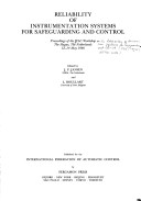 Cover of Reliability of Instrumentation