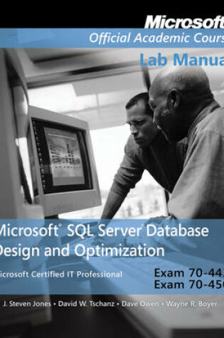 Cover of Exam 70–443 & 70–450 Microsoft SQL Server Database Design and Optimization Lab Manual