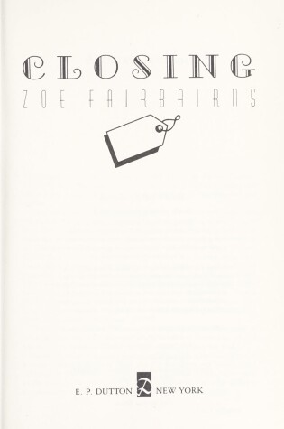 Cover of Closing