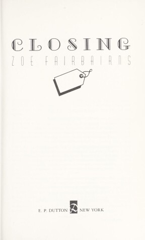 Book cover for Closing