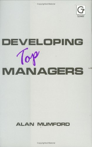 Book cover for Developing Top Managers