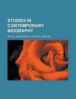 Book cover for Studies in Contemporary Biography