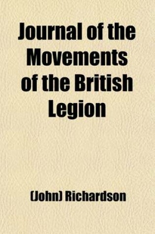 Cover of Journal of the Movements of the British Legion