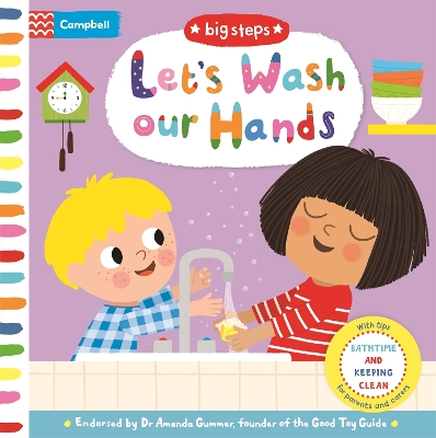 Book cover for Let's Wash Our Hands
