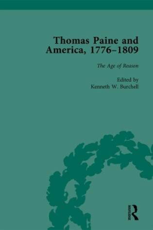 Cover of Thomas Paine and America, 1776-1809 Vol 3